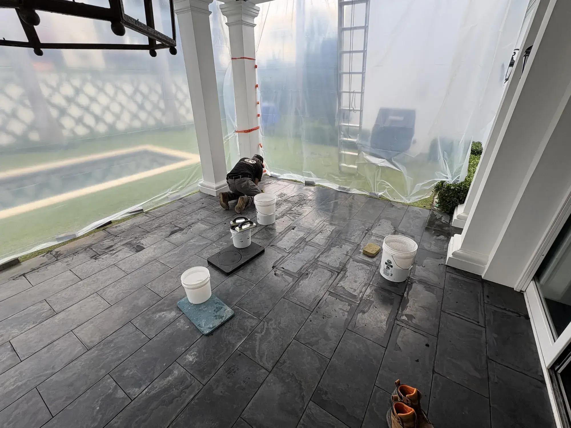 Residential Stone and Tile Restoration