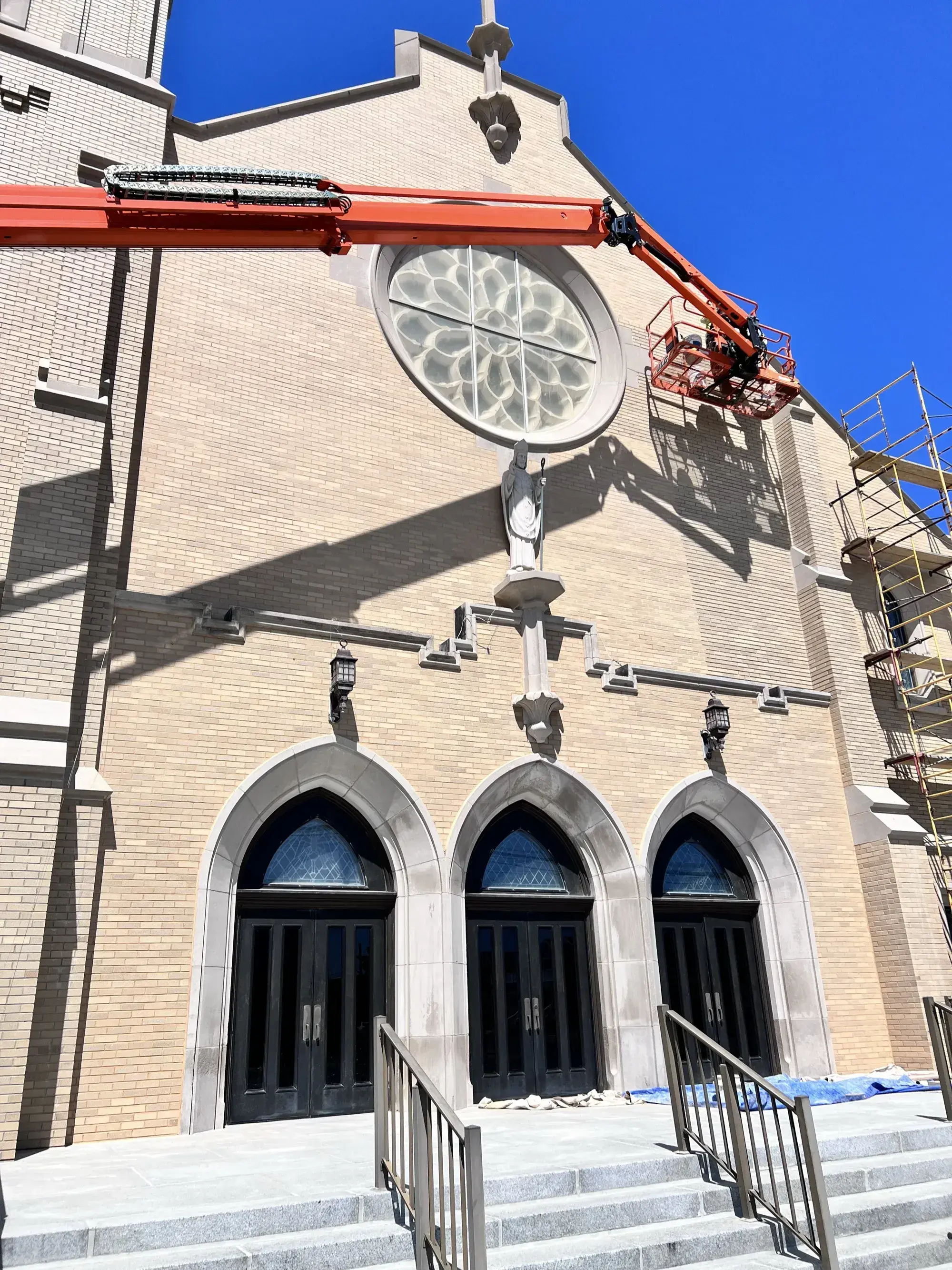 Period-Compatible Stucco and Stone